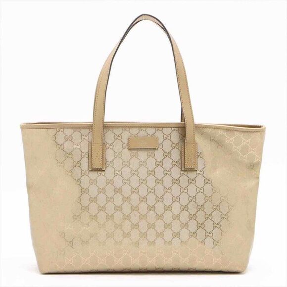 Gucci GG Imprime Tote Bag Gold - Picture 1 of 12